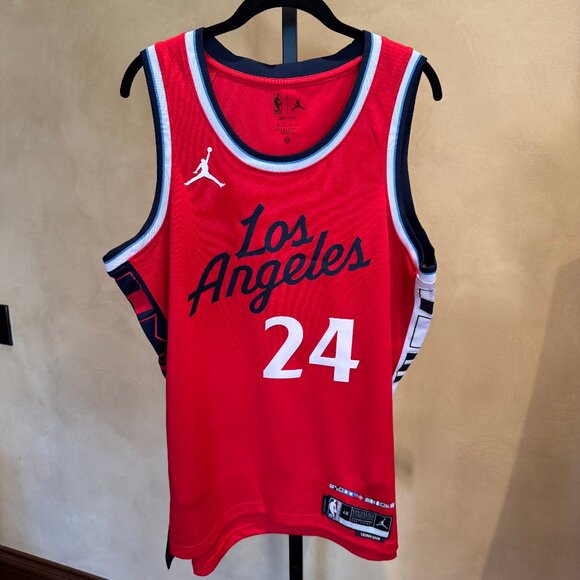Nike LA CLIPPERS Jersey # 24 Powell NBA Store NEW with Tags Size Large - Picture 3 of 7